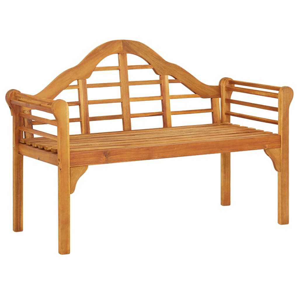 Acacia Wood Garden Bench 125cm Outdoor Seat | Simpledeals