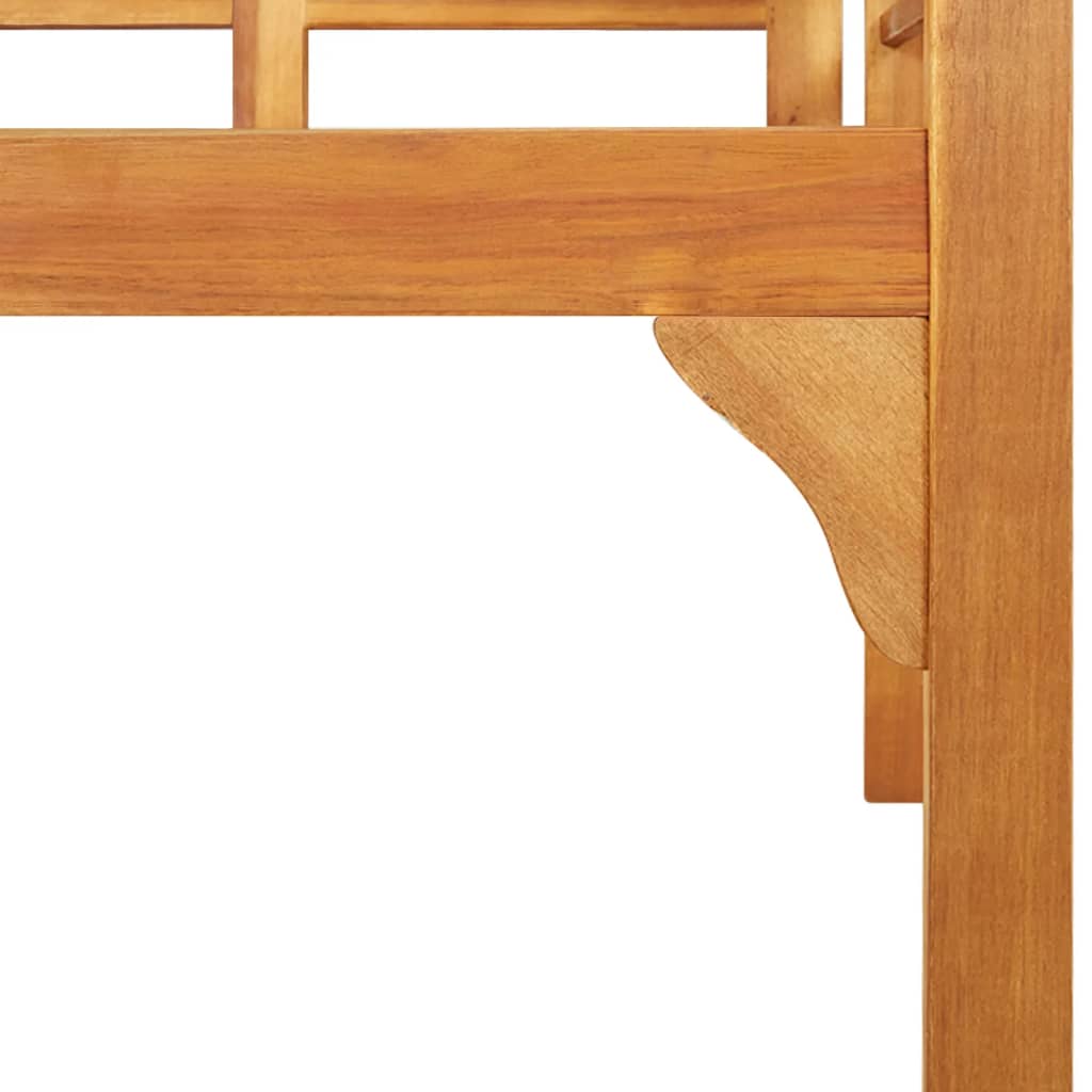 Acacia Wood Garden Bench 125cm Outdoor Seat | Simpledeals