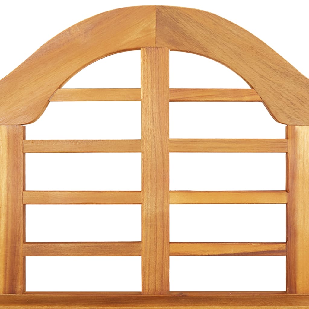 Acacia Wood Garden Bench 125cm Outdoor Seat | Simpledeals