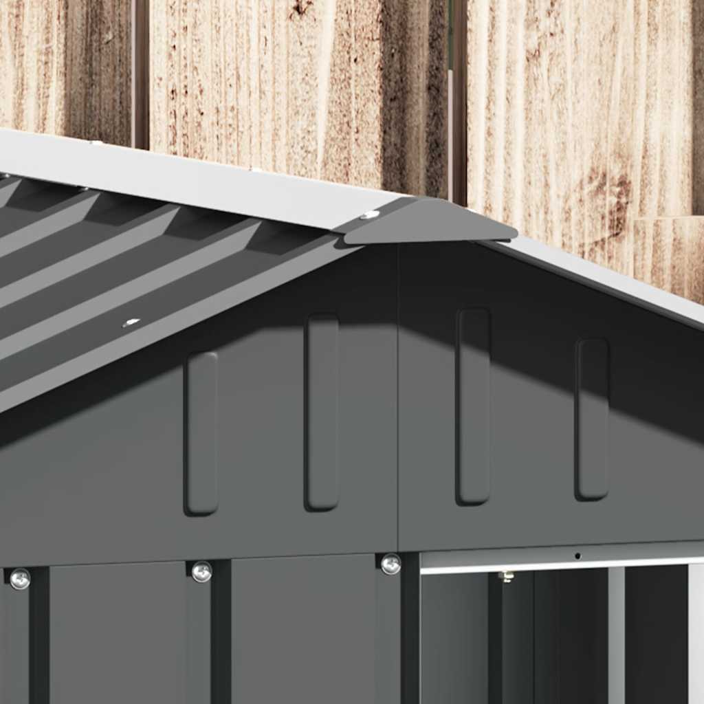 Galvanised Steel Dog Kennel Outdoor 116cm | Simpledeals