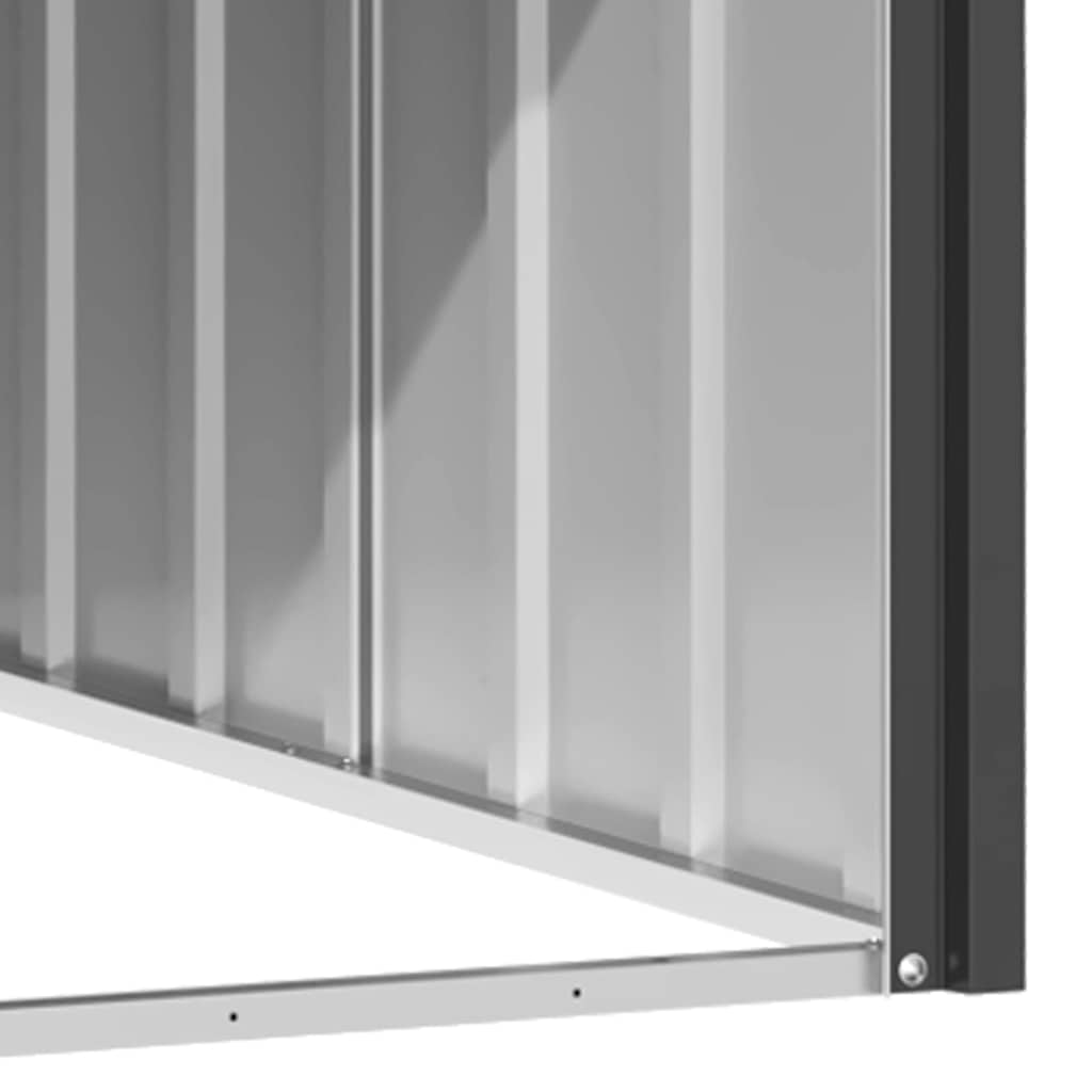 Galvanised Steel Dog Kennel Outdoor 116cm | Simpledeals