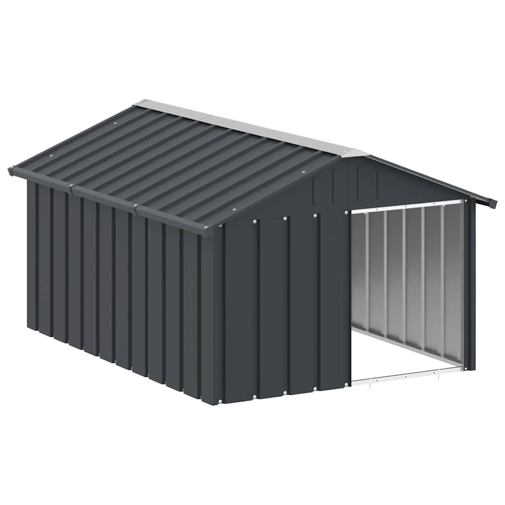 Galvanised Steel Dog Kennel Large Outdoor | Simpledeals
