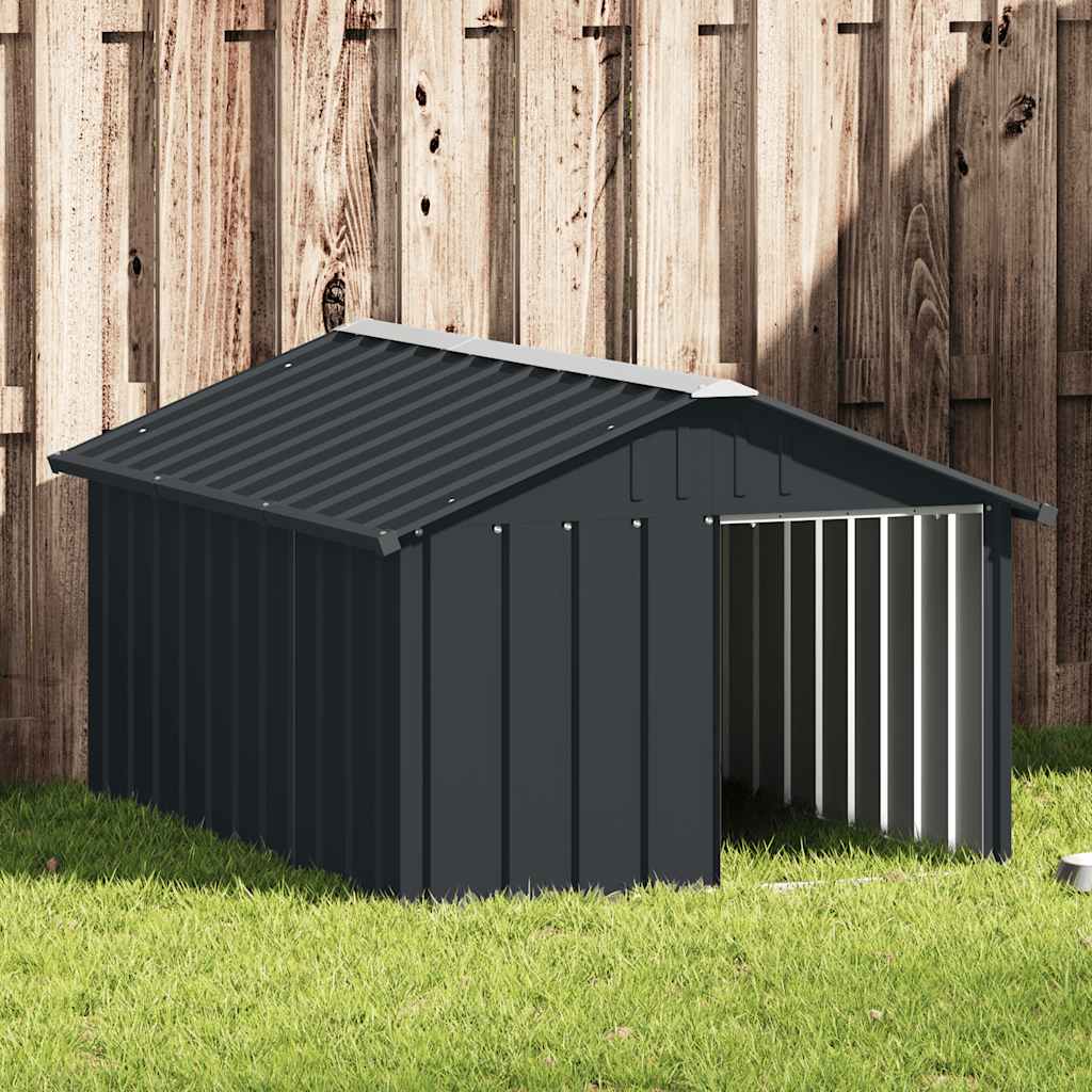 Galvanised Steel Dog Kennel Large Outdoor | Simpledeals