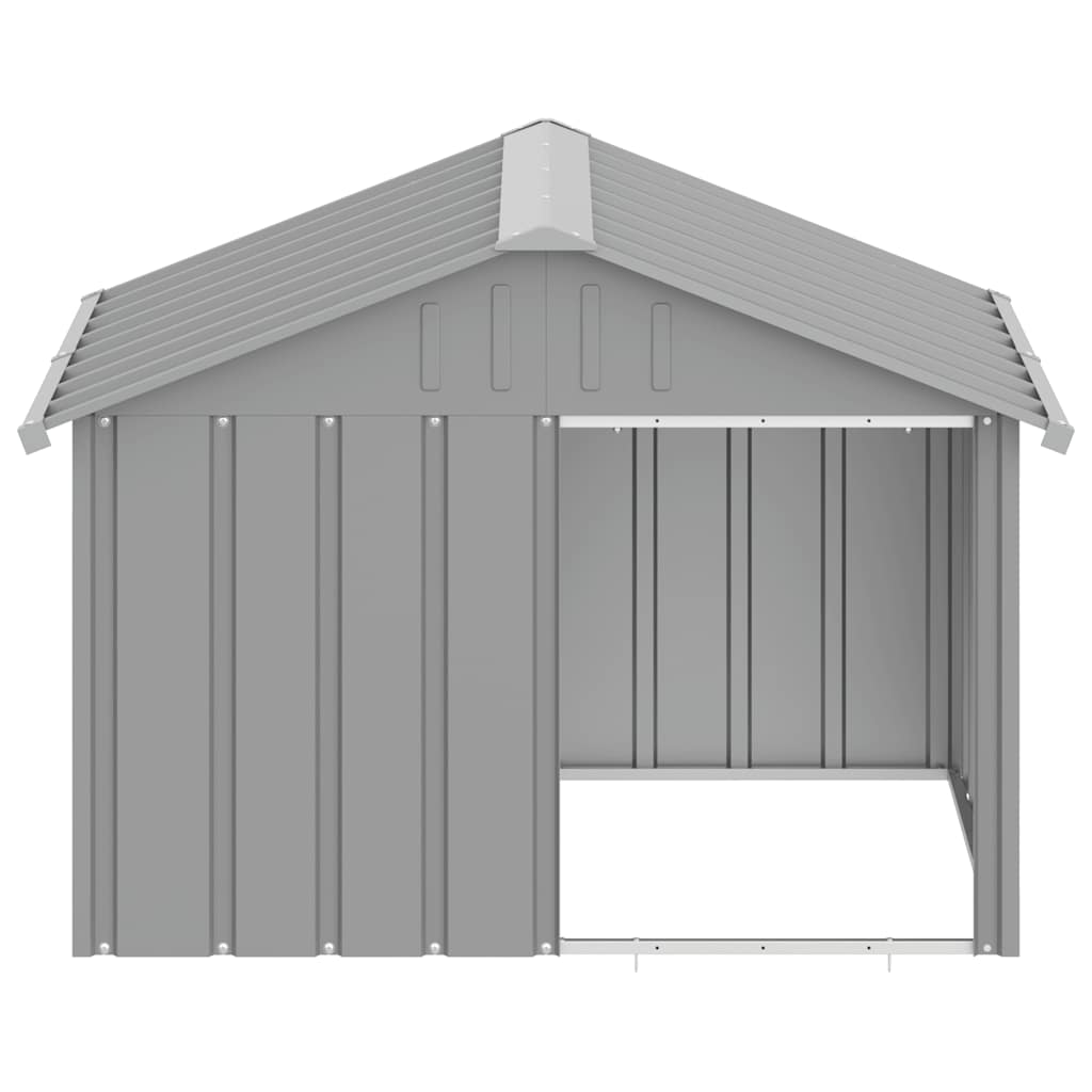 Galvanised Steel Dog Kennel Outdoor Large | Simpledeals