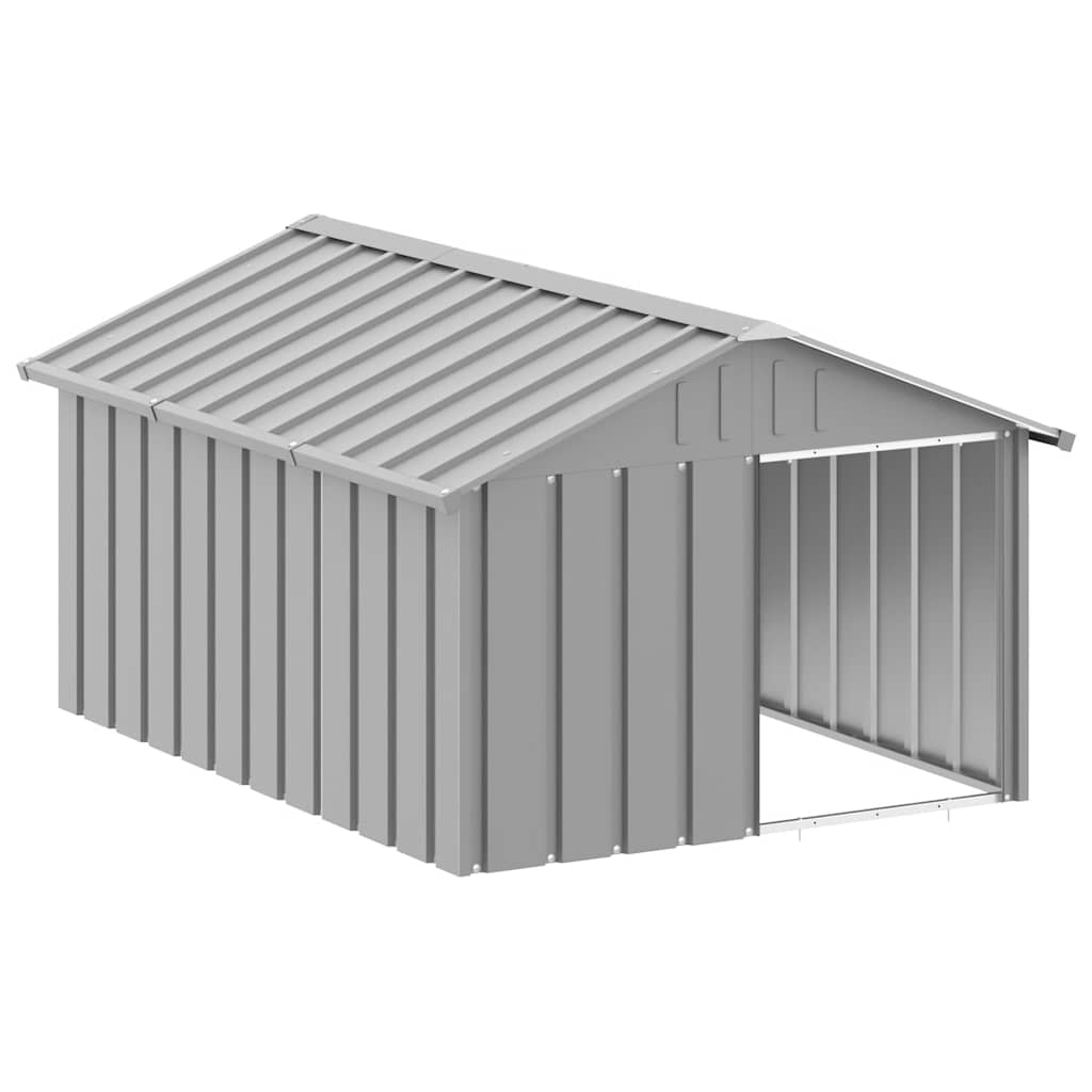 Galvanised Steel Dog Kennel Large Outdoor | Simpledeals