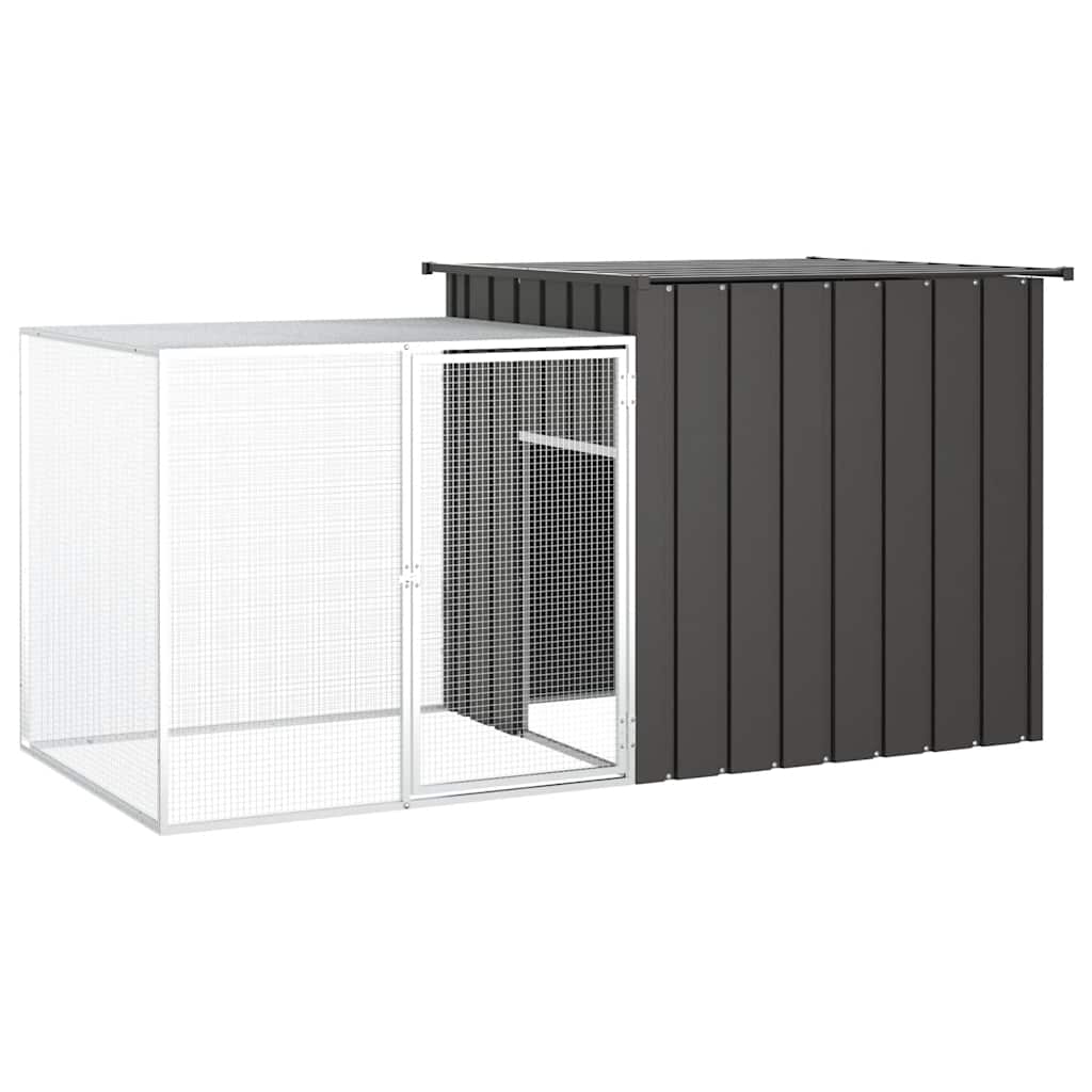 Galvanised Steel Chicken Cage 200x91x100cm | Simpledeals