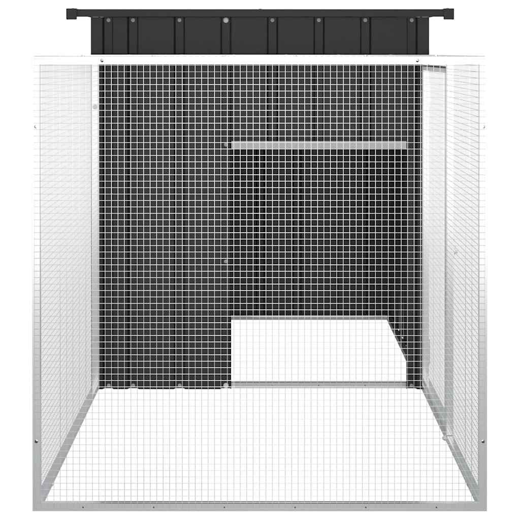 Galvanised Steel Chicken Cage 200x91x100cm | Simpledeals