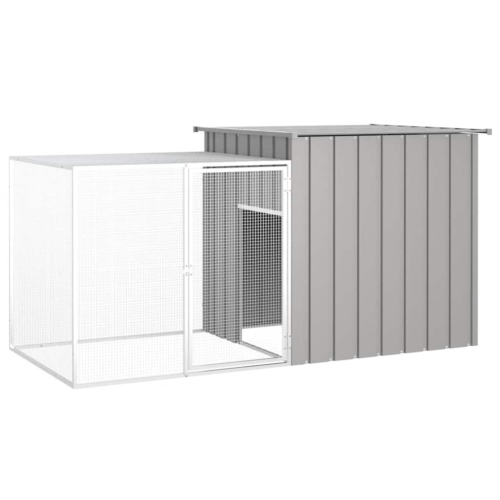 Galvanised Steel Chicken Cage Mesh Run 200cm | Simpledeals