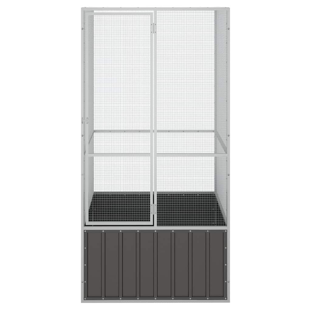 Large Bird Cage Galvanised Steel 2m Tall | Simpledeals