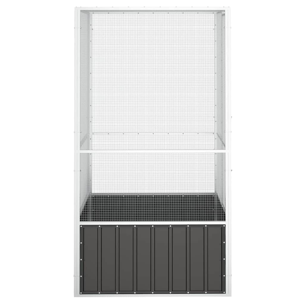 Large Bird Cage Galvanised Steel 2m Tall | Simpledeals