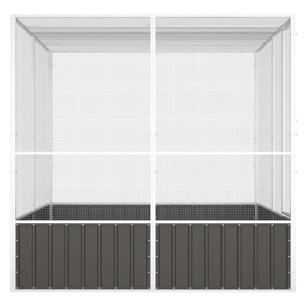 Large Bird Aviary Galvanised Steel Outdoor Cage | Simpledeals
