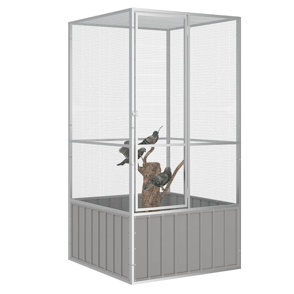 Large Walk-In Bird Aviary Galvanised Steel | Simpledeals