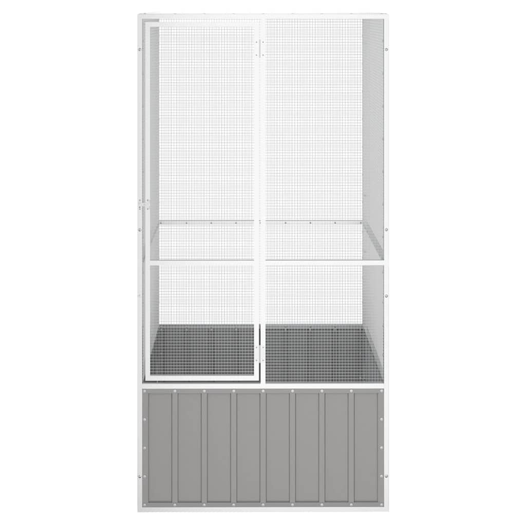 Large Walk-In Bird Aviary Galvanised Steel | Simpledeals