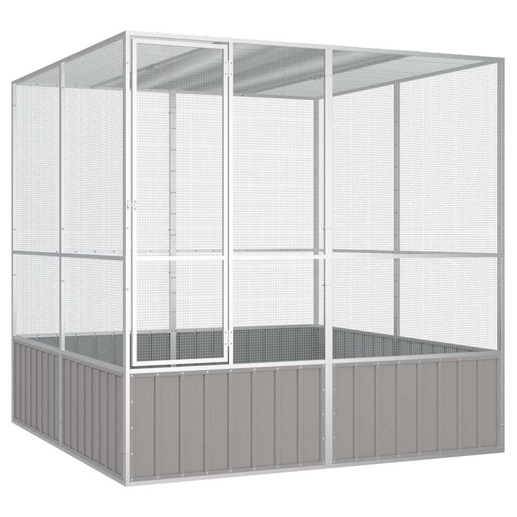 Large Bird Aviary Galvanised Steel Outdoor Cage | Simpledeals