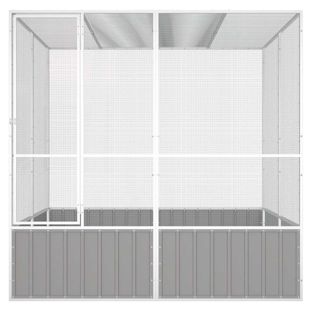 Large Bird Aviary Galvanised Steel Outdoor Cage | Simpledeals
