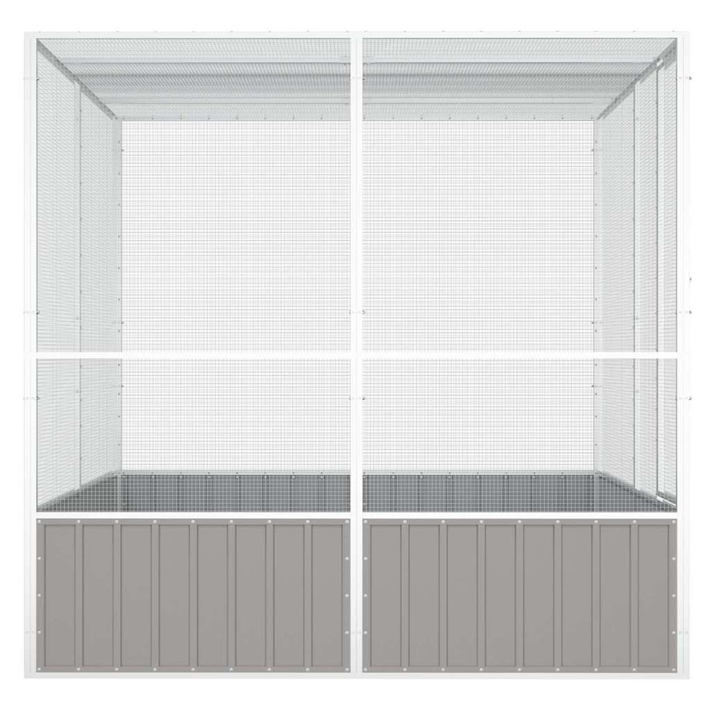 Large Bird Aviary Galvanised Steel Outdoor Cage | Simpledeals