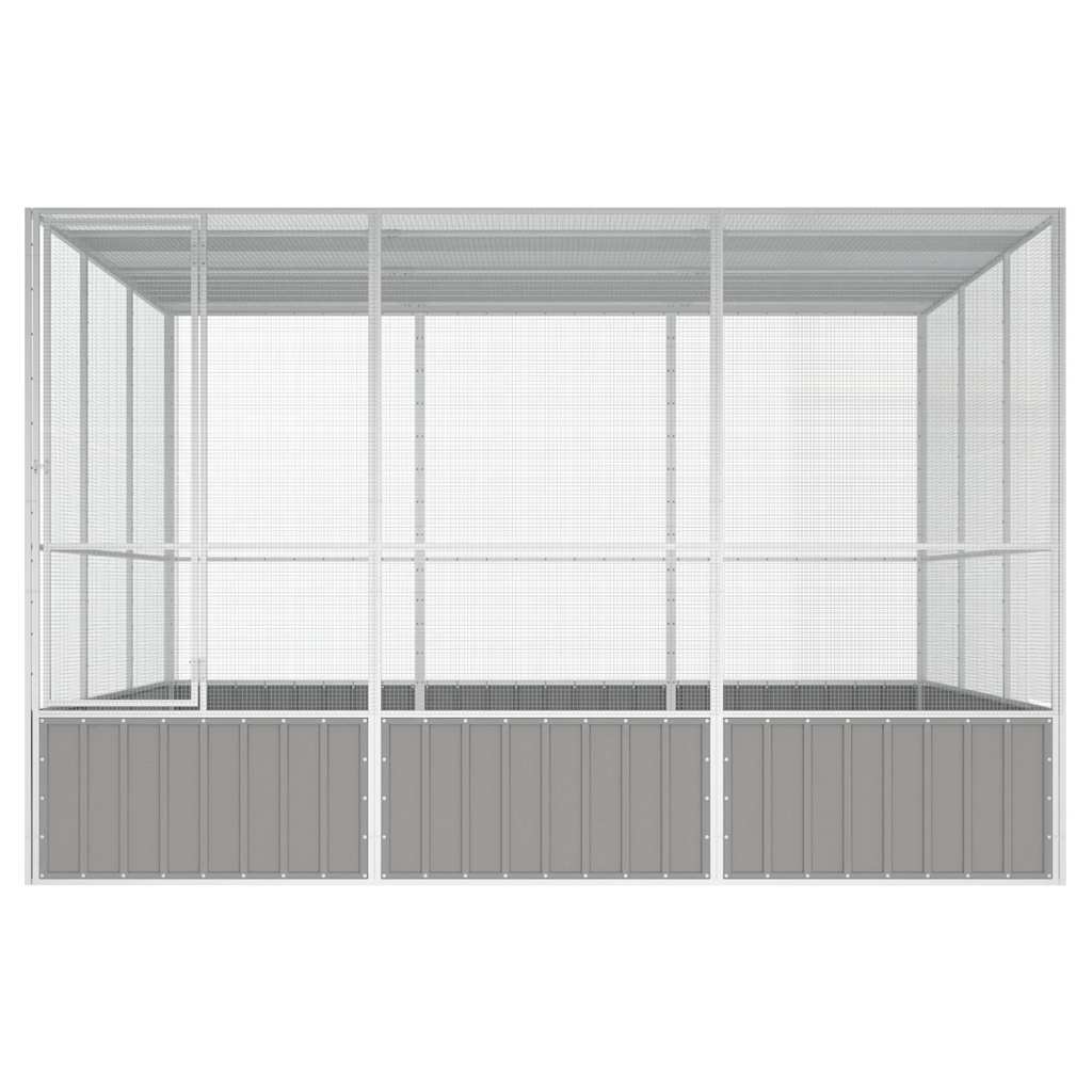 Large Walk-In Bird Aviary Galvanised Steel | Simpledeals