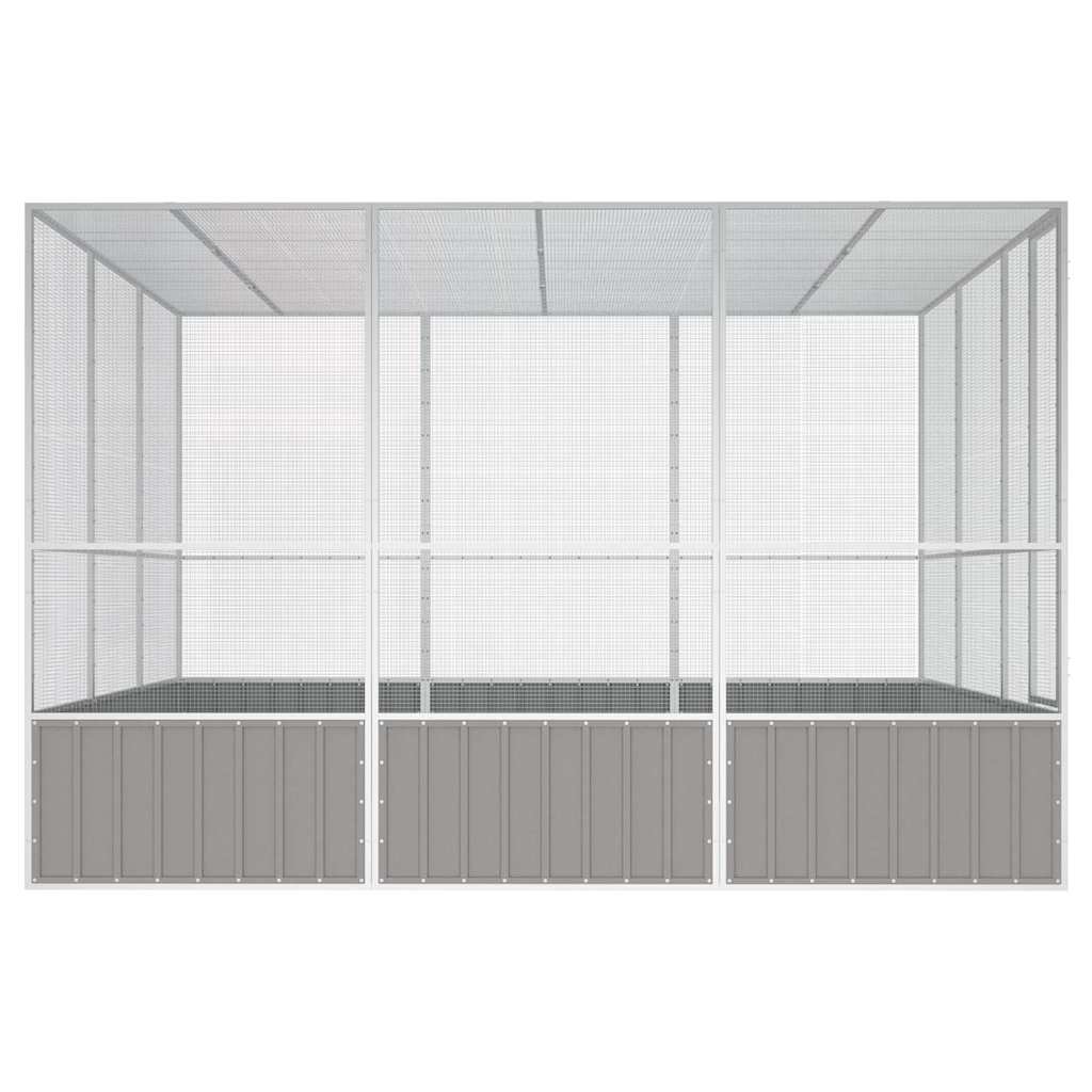 Large Walk-In Bird Aviary Galvanised Steel | Simpledeals