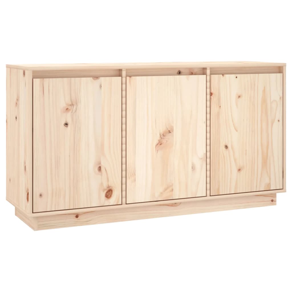 Solid Pine Wood Sideboard 111cm Storage Cabinet | Simpledeals