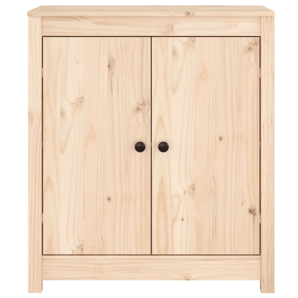 Pine Solid Wood Sideboard 70cm Storage Cabinet | Simpledeals
