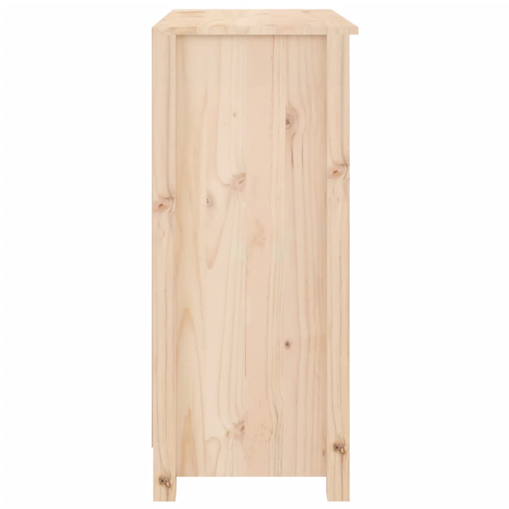 Pine Solid Wood Sideboard 70cm Storage Cabinet | Simpledeals