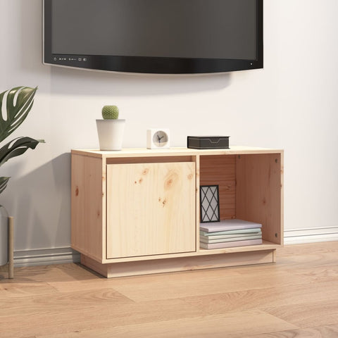 TV Cabinet Solid Wood Pine
