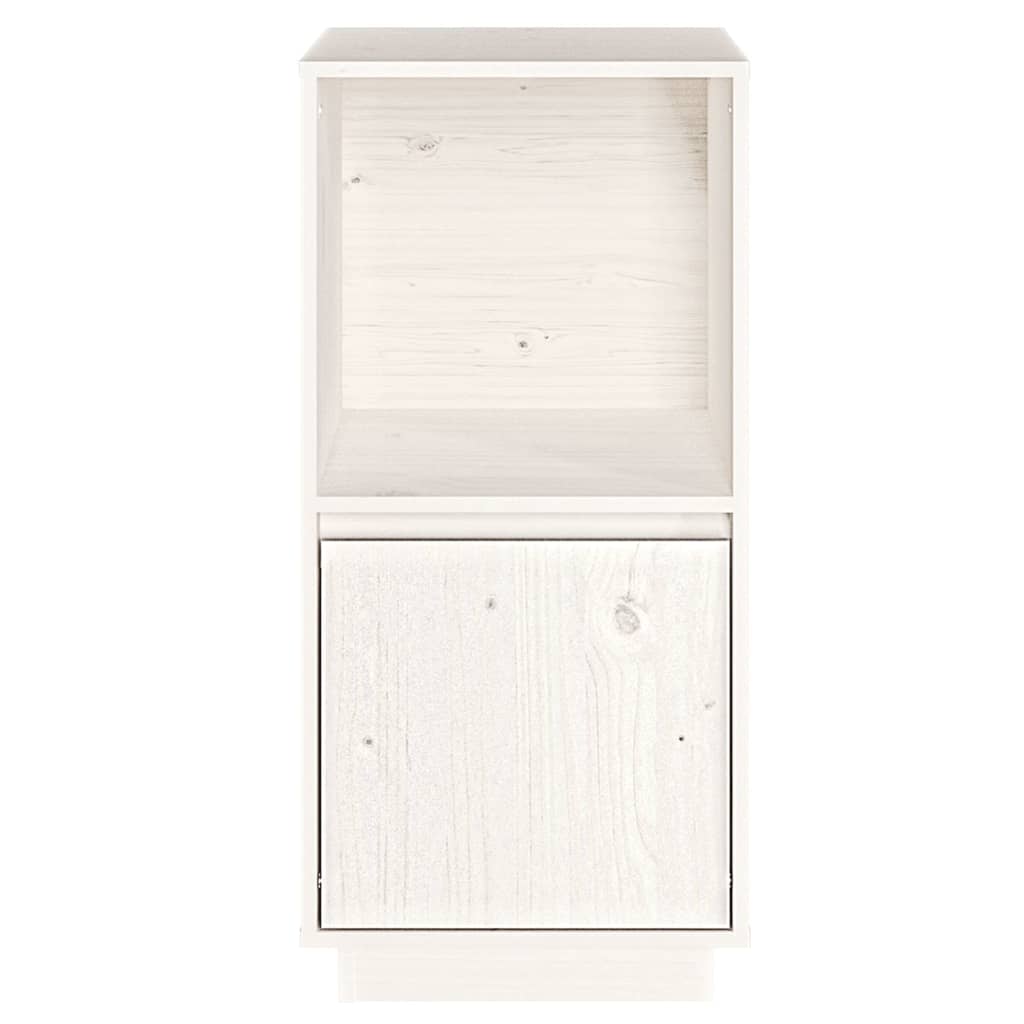 Sideboard White Solid Wood Pine