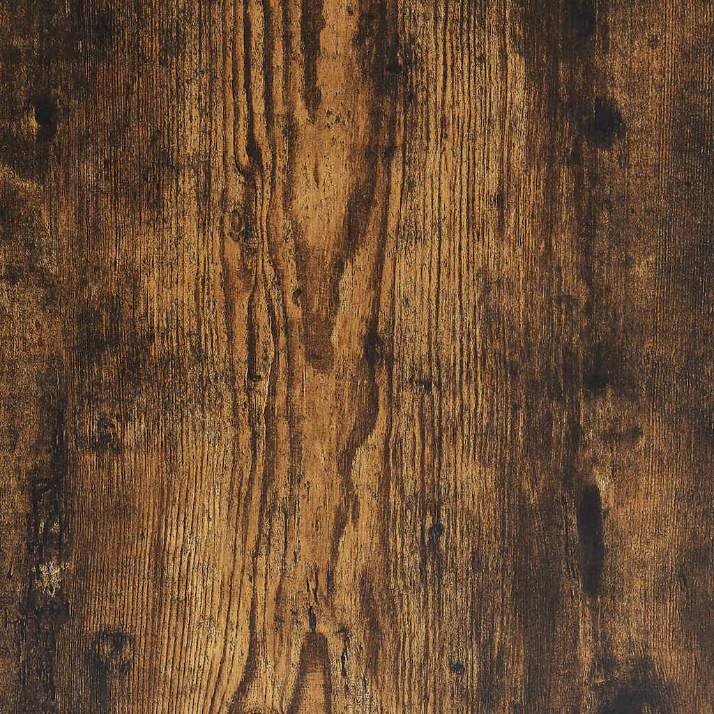 Smoked Oak Dining Table 140cm Engineered Wood | Simpledeals