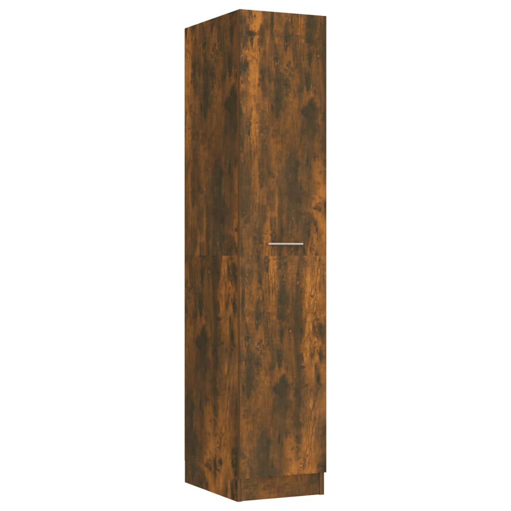 Wood finish - Apothecary Cabinet Smoked Oak Engineered Wood