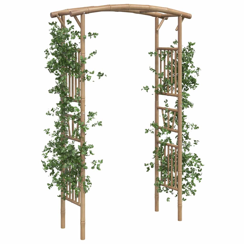 Bamboo Rose Arch Garden Trellis 118x187cm | Simpledeals