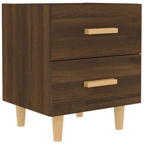 Bed Cabinet Brown Oak