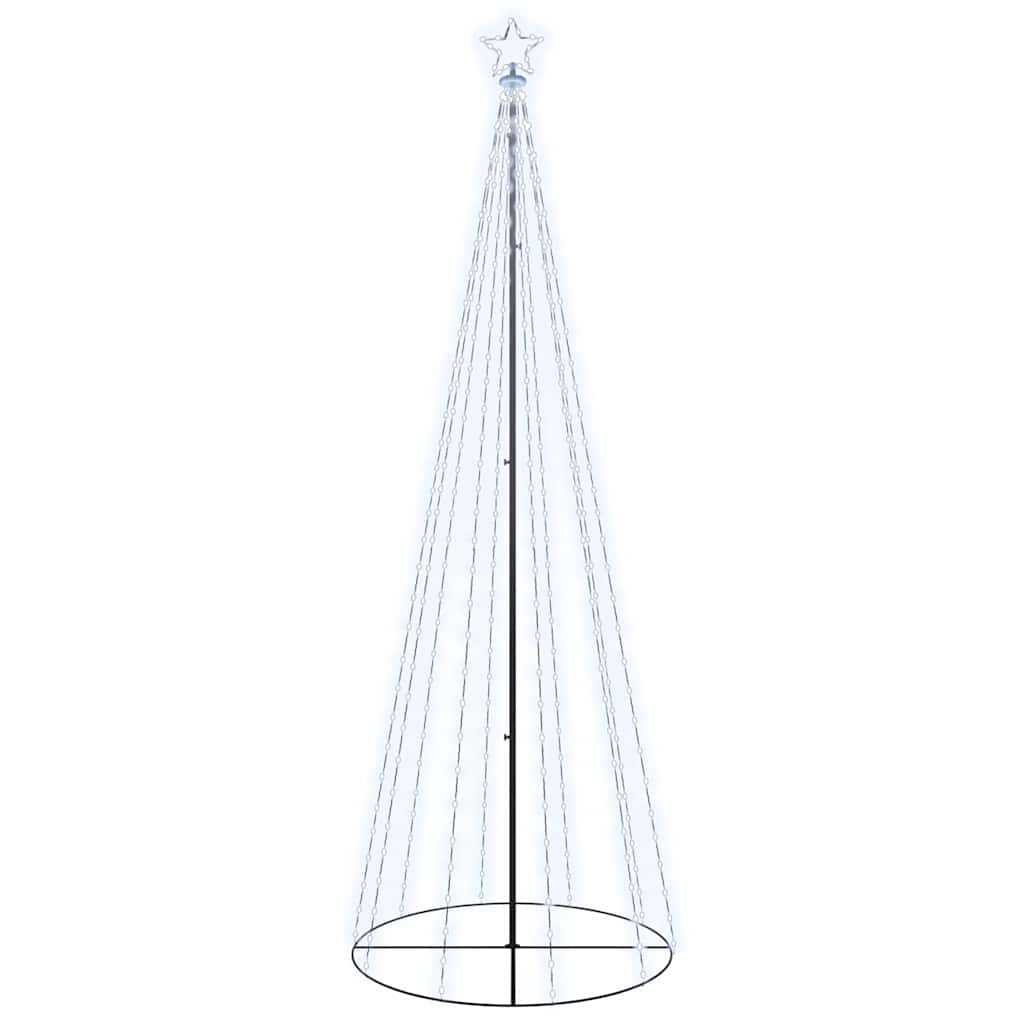 Christmas Cone Tree Cold White 310 LEDs