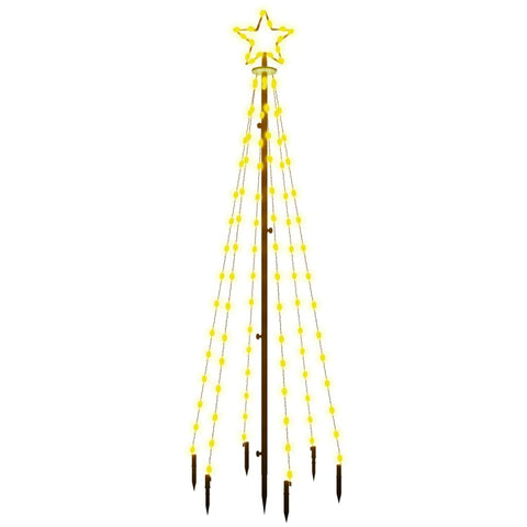 Christmas Tree with Spike Warm White 108 LEDs