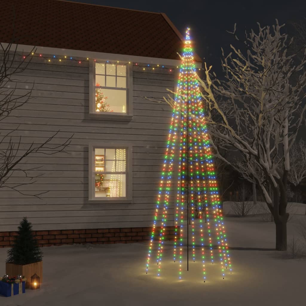 Christmas Tree with Spike Warm White 732 LEDs