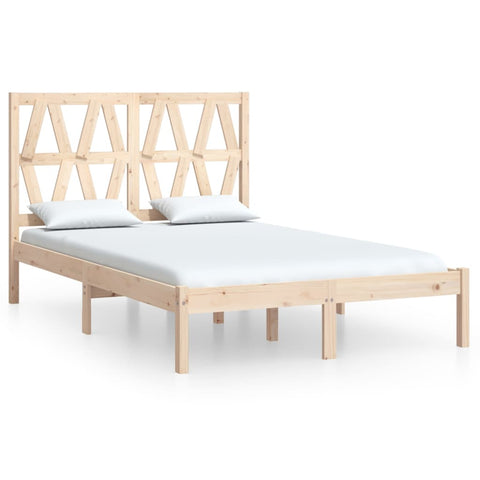 Bed Frame Solid Wood Pine 5FT