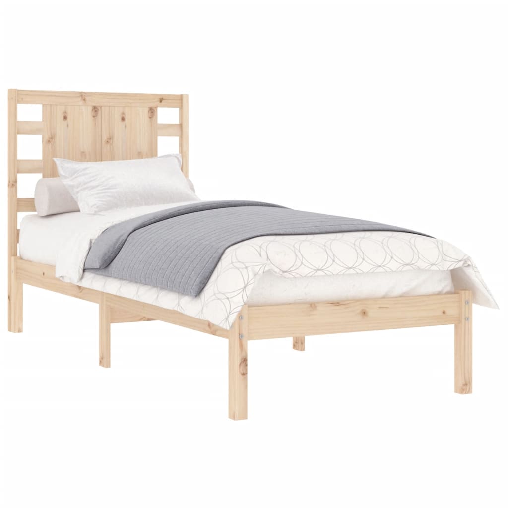 Bed Frame Solid Wood 3FT Single