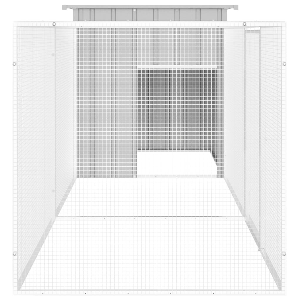 Galvanised Steel Chicken Cage 300cm Expandable | Simpledeals