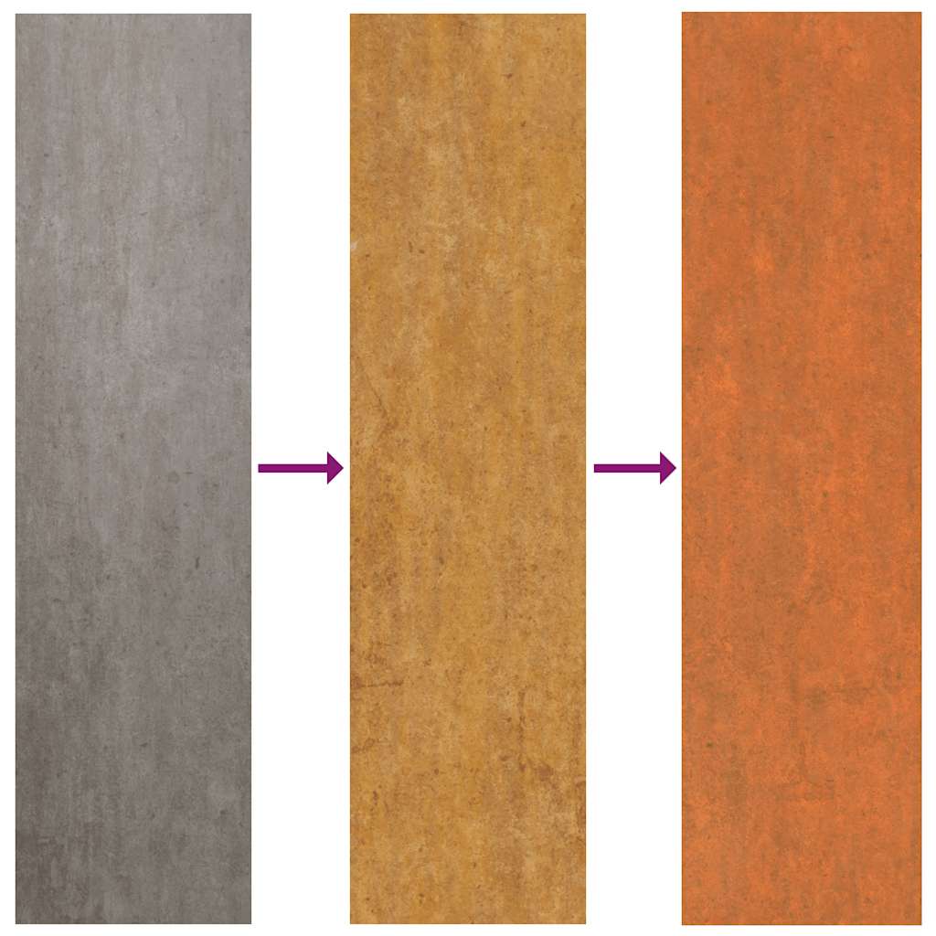 Corten Steel Raised Garden Bed 100x100cm | Simpledeals