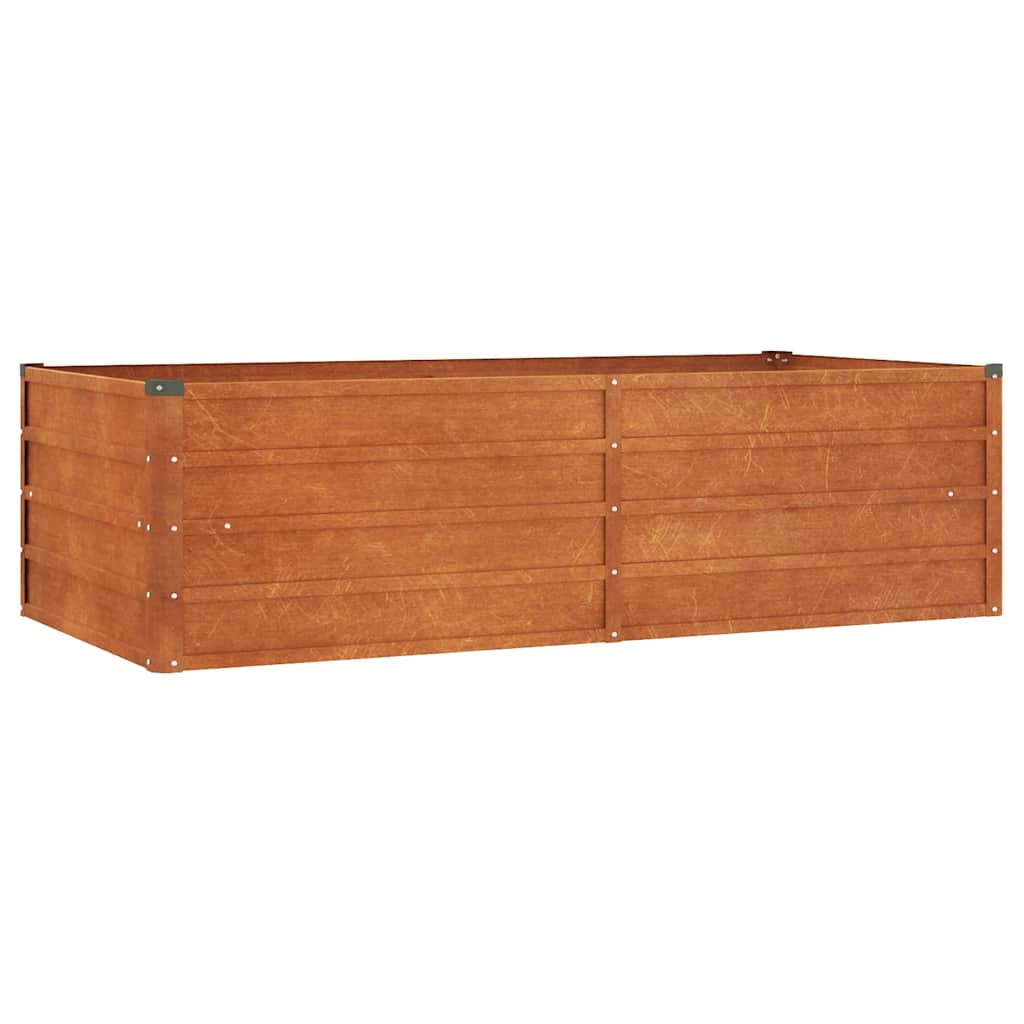 Corten Steel Raised Garden Bed 160x80cm | Simpledeals