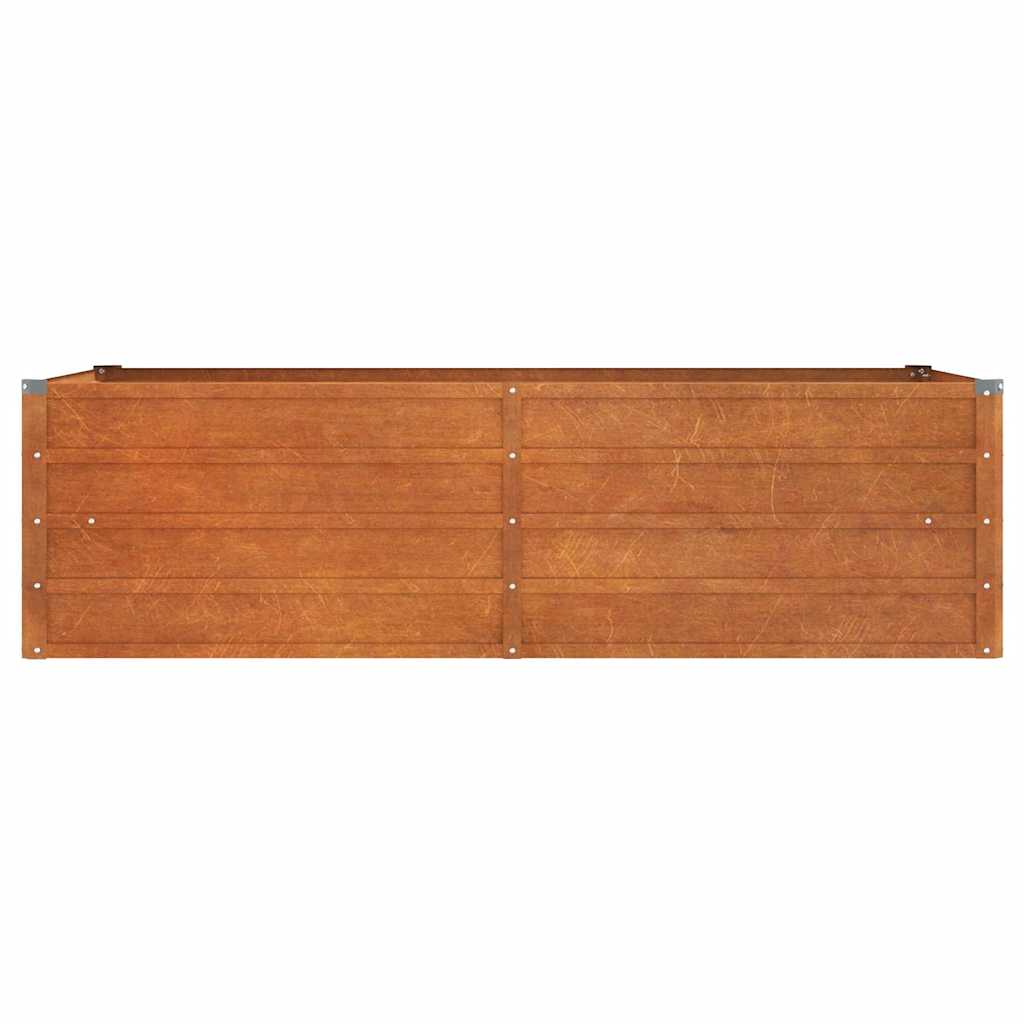 Corten Steel Raised Garden Bed 160x80cm | Simpledeals