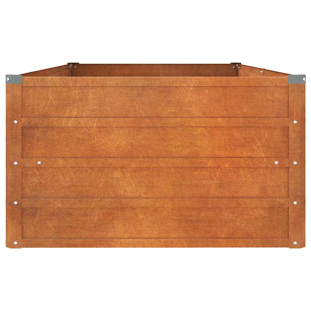 Corten Steel Raised Garden Bed 160x80cm | Simpledeals