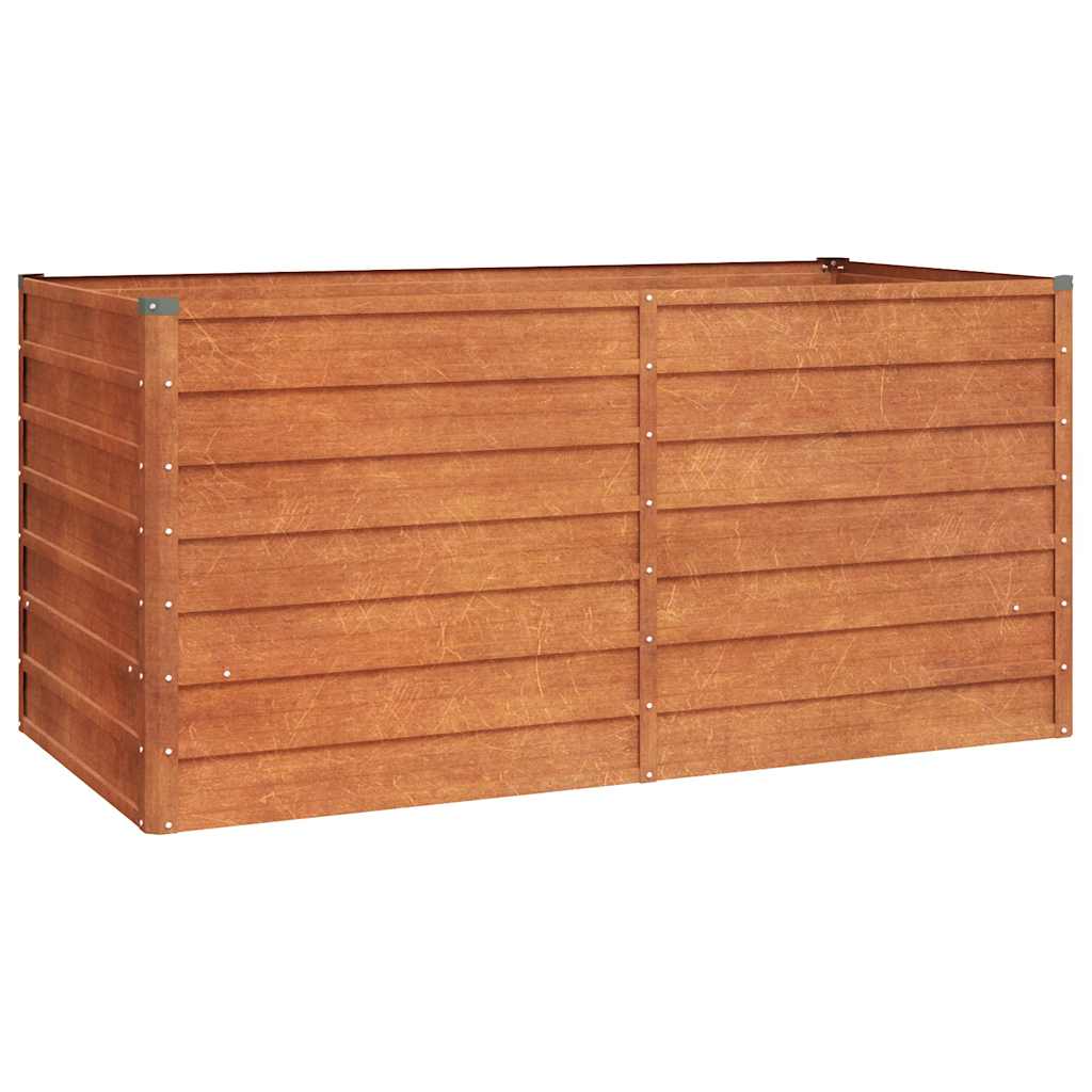Corten Steel Raised Garden Bed 160x80cm | Simpledeals