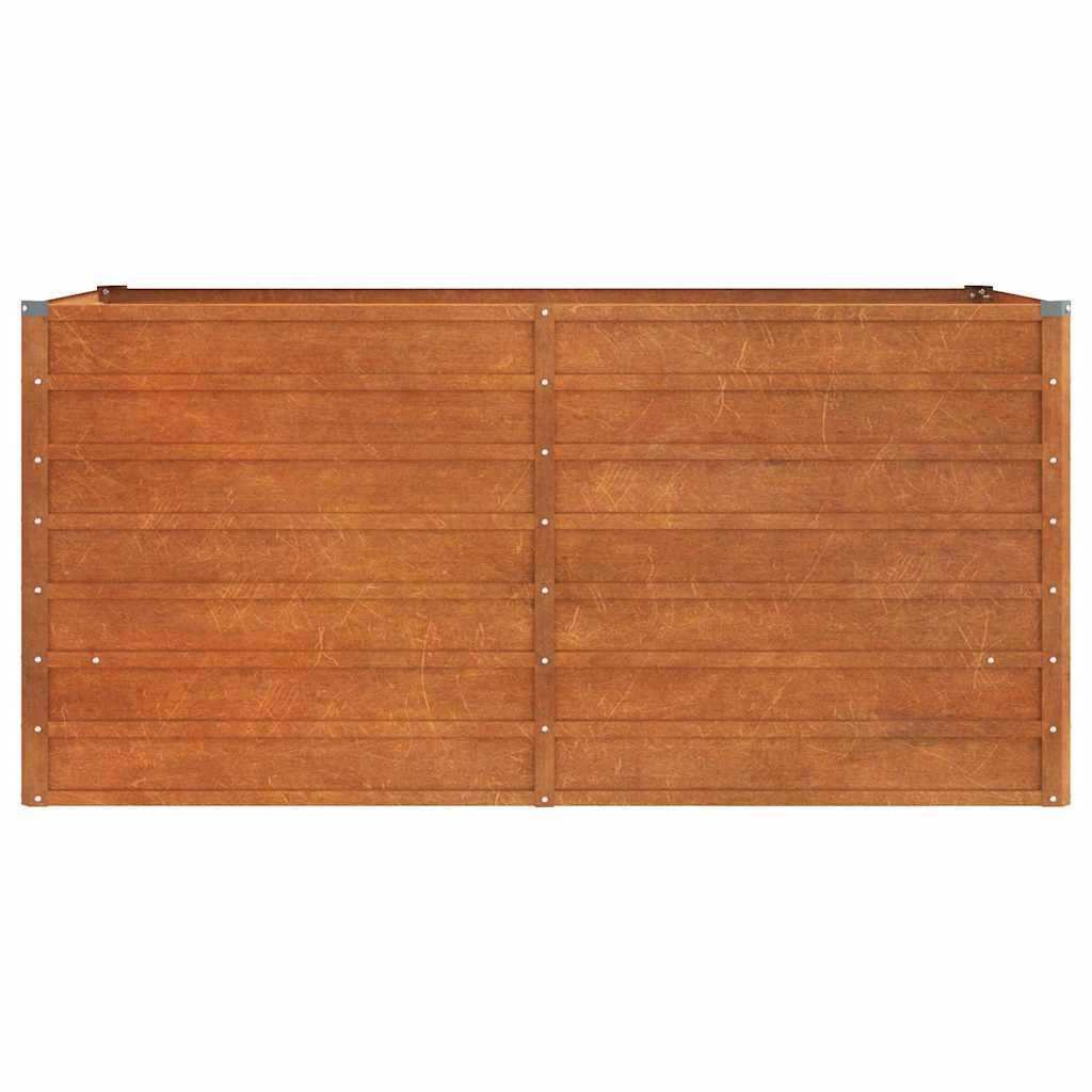 Corten Steel Raised Garden Bed 160x80cm | Simpledeals