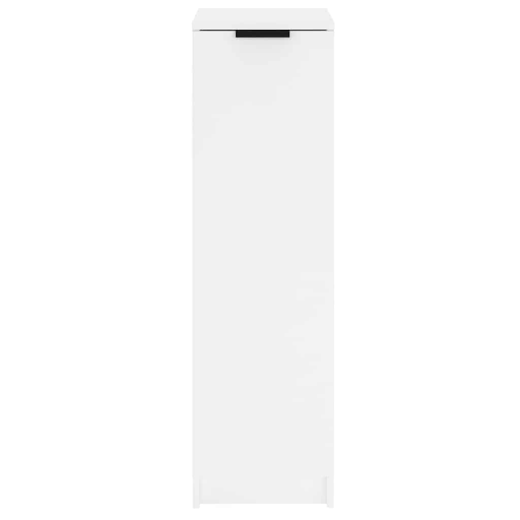 White Shoe Cabinet Engineered Wood 100cm | Simpledeals