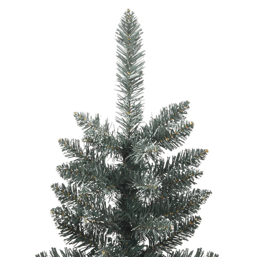 Artificial Slim Christmas Tree with Stand Green 120 cm PVC