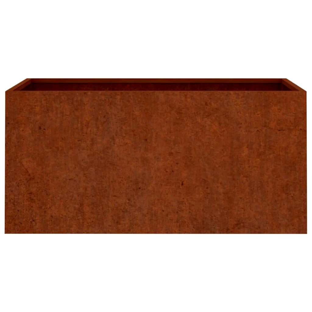 Corten Steel Garden Planter 62x40cm | Simpledeals