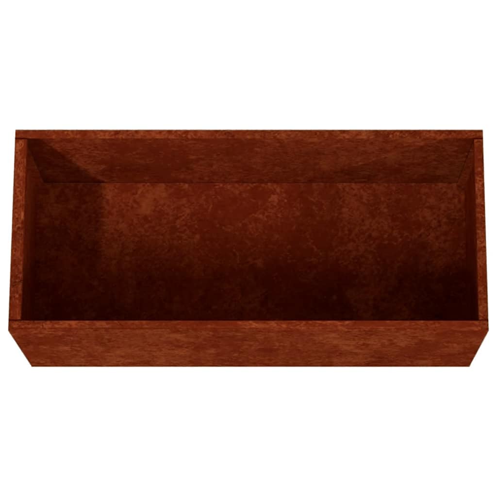 Corten Steel Garden Planter 62x40cm | Simpledeals