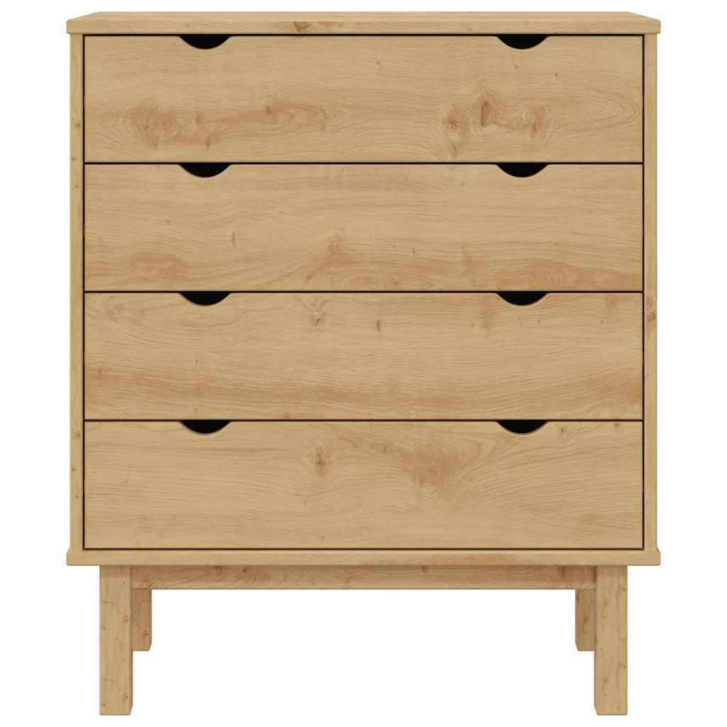 Drawer Cabinet OTTA Solid Wood Pine