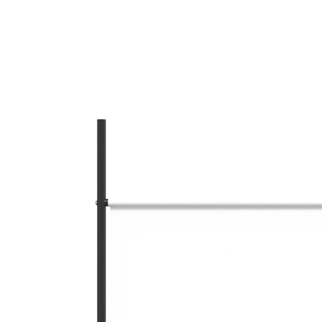 4-Panel Fabric Room Divider 200cm White | Simpledeals
