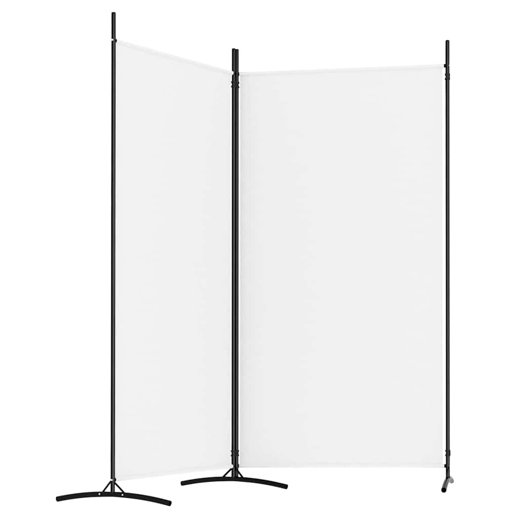 2-Panel Fabric Room Divider 175x180cm | Simpledeals